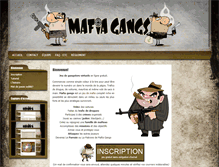 Tablet Screenshot of mafia-gangs.com